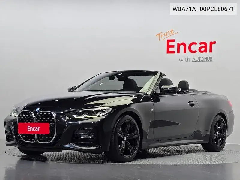 4 Series (G22) 420I M Sports Convertible VIN: WBA71AT00PCL80671 Lot: 39976621