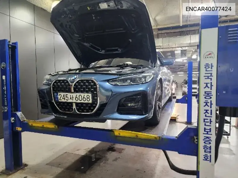 4 Series (G22) 420I M Sports Convertible VIN: ENCAR40077424 Lot: 40077424