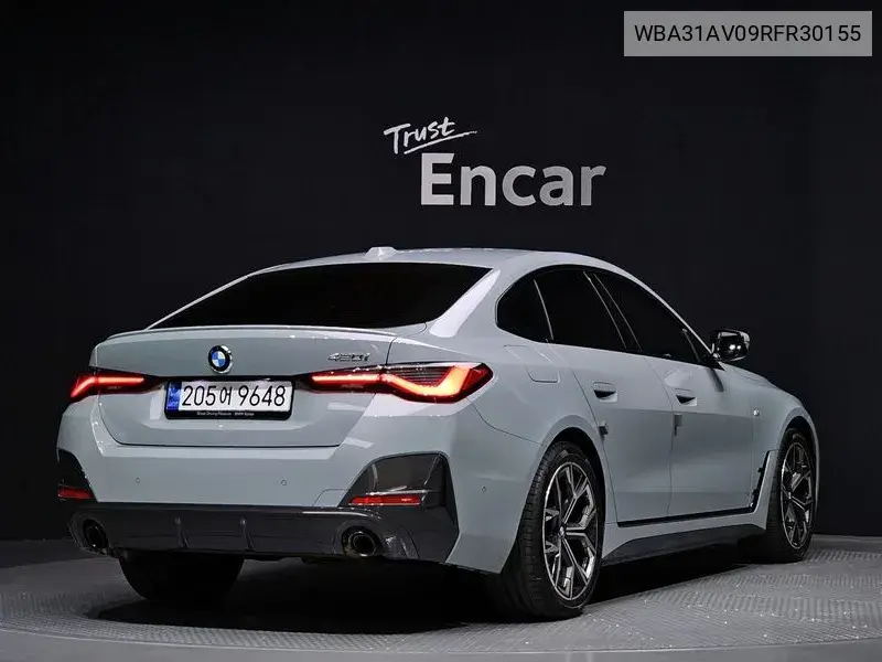 4 Series (G22) 420I M Sports Performance Gran Coupe VIN: WBA31AV09RFR30155 Lot: 39633380