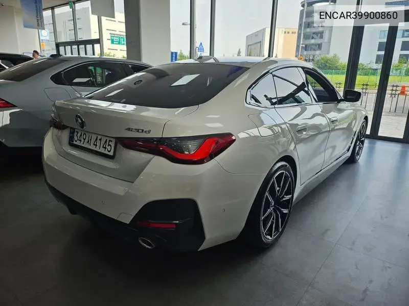 4 Series (G22) 420D M Sports Gran Coupe VIN: ENCAR39900860 Lot: 39900860