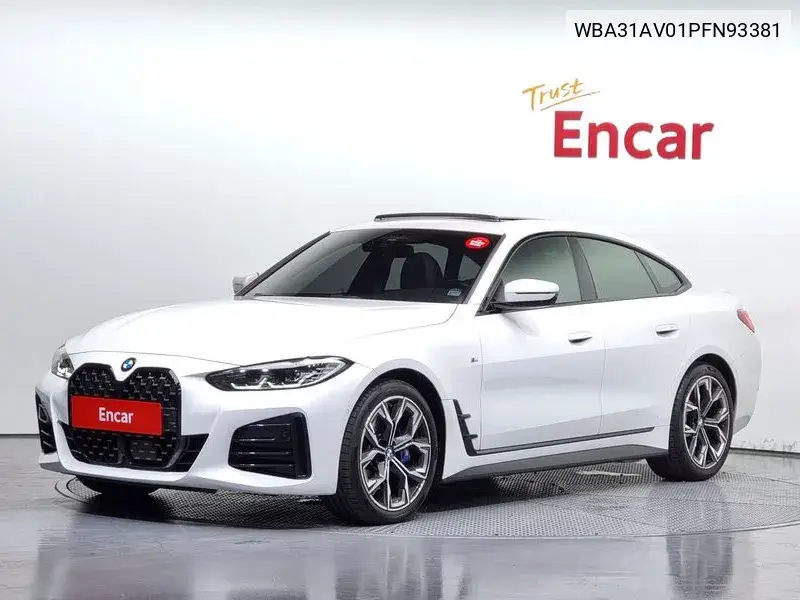 4 Series (G22) 420I M Sports Performance Gran Coupe VIN: WBA31AV01PFN93381 Lot: 39961670
