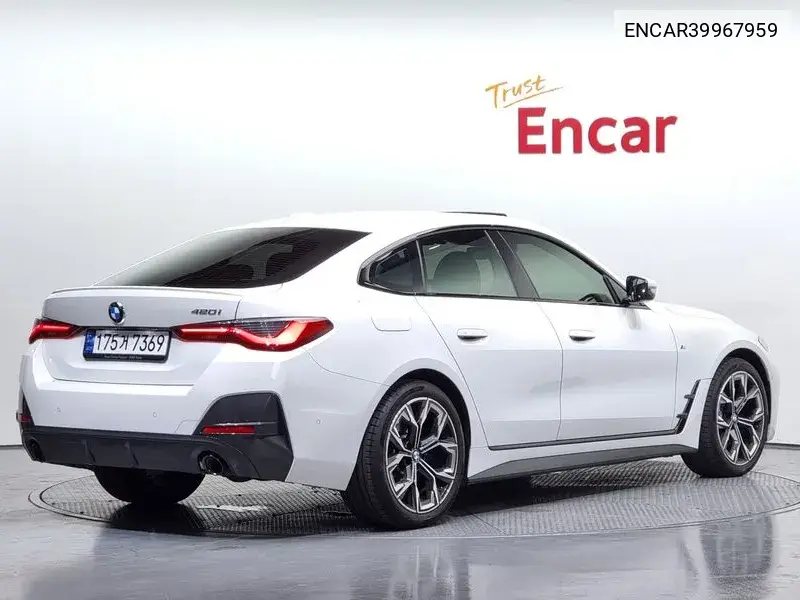 4 Series (G22) 420I M Sports Performance Gran Coupe VIN: ENCAR39967959 Lot: 39967959