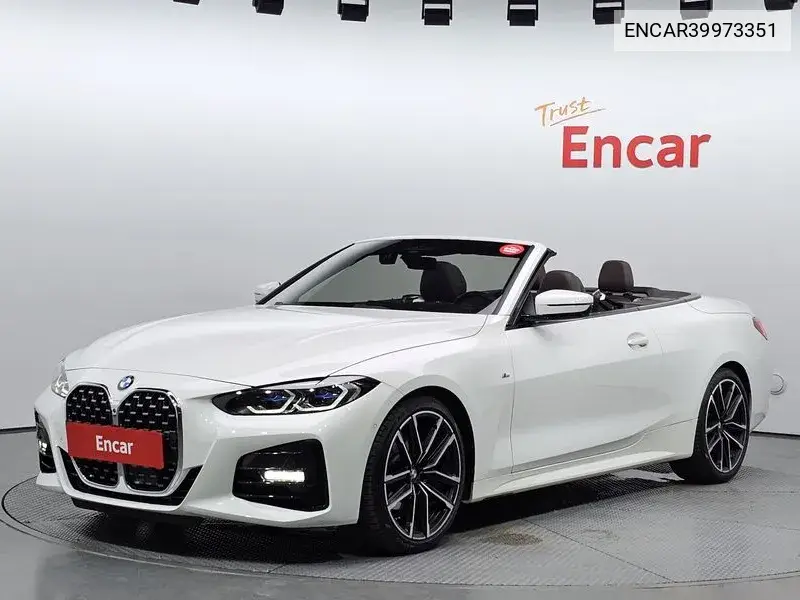 4 Series (G22) 420I M Sports Convertible VIN: ENCAR39973351 Lot: 39973351