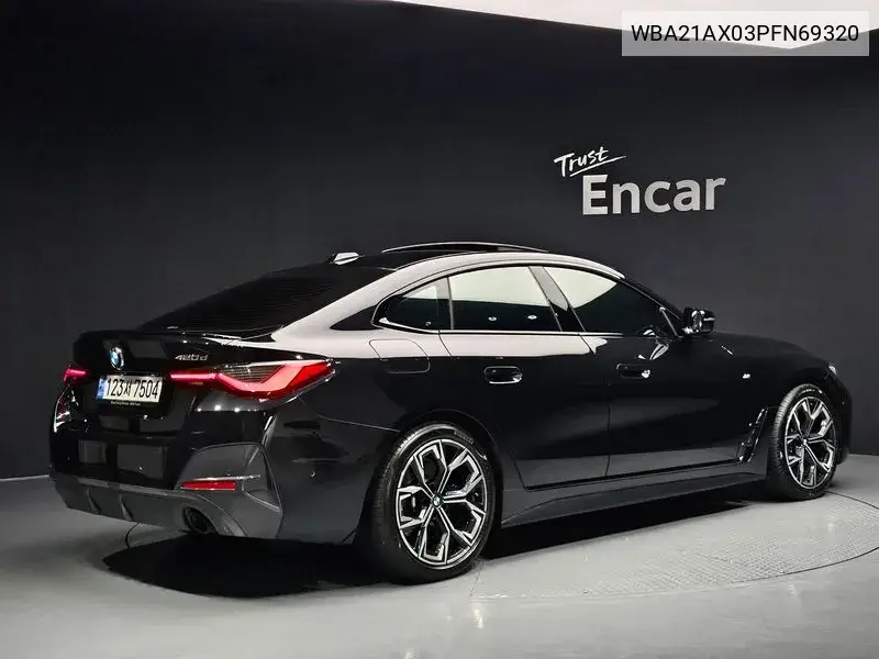 4 Series (G22) 420D M Sports Performance Gran Coupe VIN: WBA21AX03PFN69320 Lot: 40030413