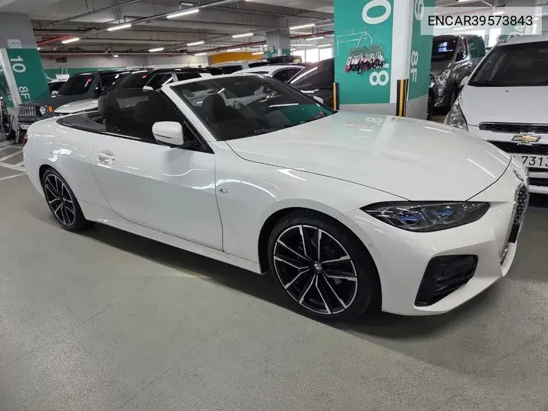 4 Series (G22) 420I M Sports Convertible VIN: ENCAR39573843 Lot: 39573843