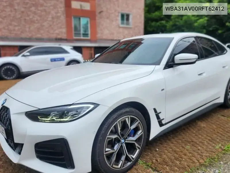 4 Series (G22) 420I M Sports Performance Gran Coupe VIN: WBA31AV00RFT62412 Lot: 39940022