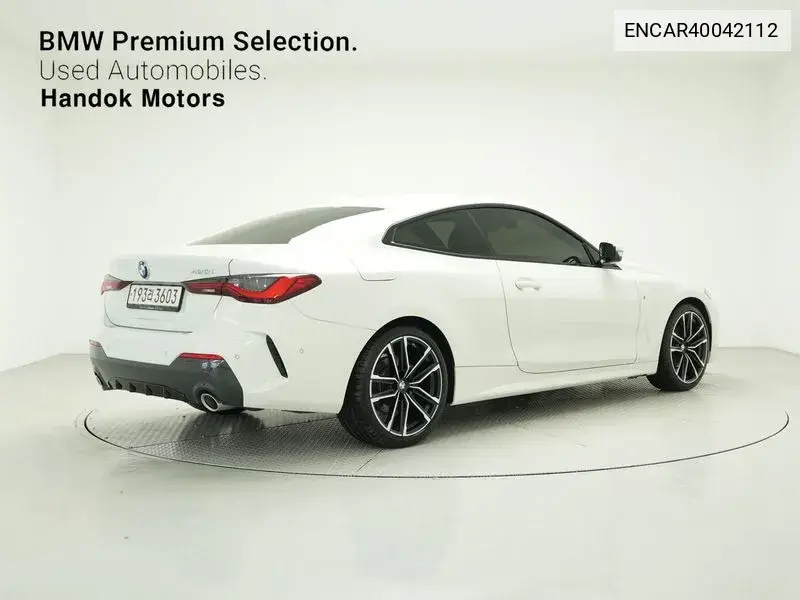 4 Series (G22) 420I M Sports Coupe VIN: ENCAR40042112 Lot: 40042112