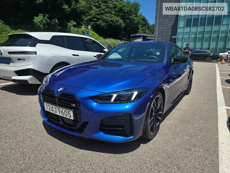 4 Series (G22) M440I xDrive Coupe VIN: WBA81DA08SCS82702 Lot: 40085448
