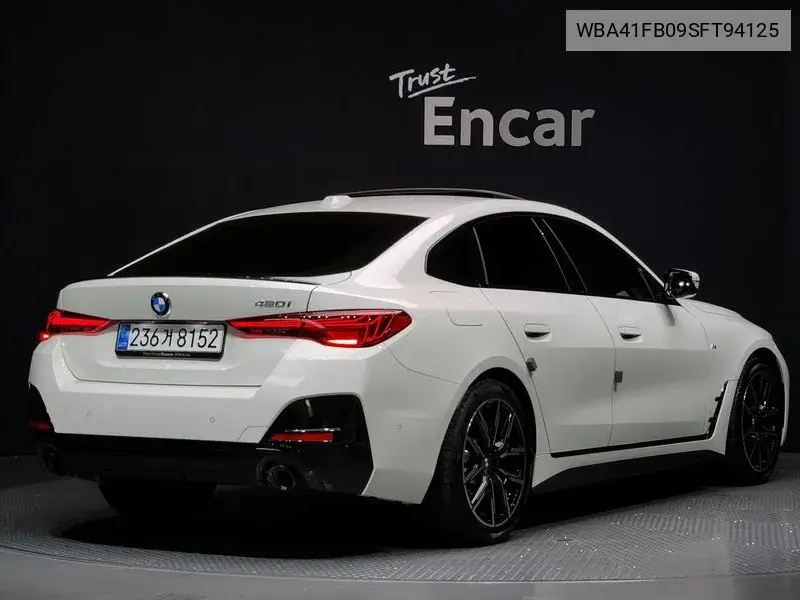 4 Series (G22) 420I M Sports Performance Gran Coupe VIN: WBA41FB09SFT94125 Lot: 39871486