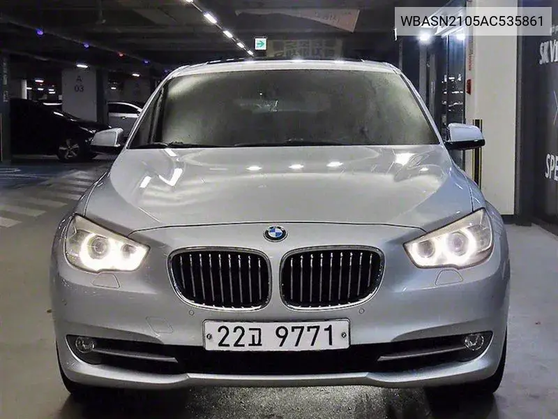 5 Series Gt (F07) Gt VIN: WBASN2105AC535861 Lot: 39971456