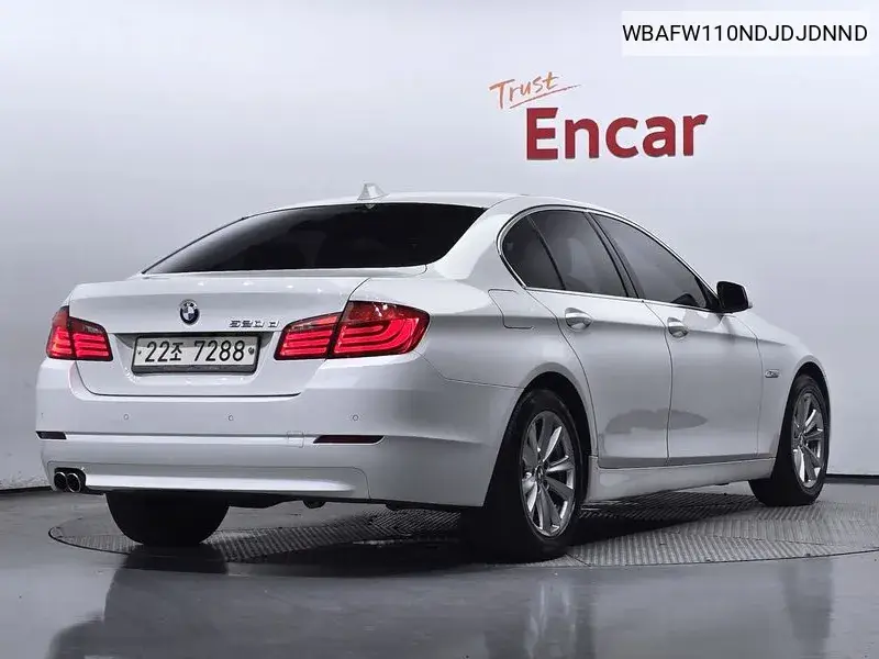 5 Series (F10) 520D VIN: WBAFW110NDJDJDNND Lot: 39978034