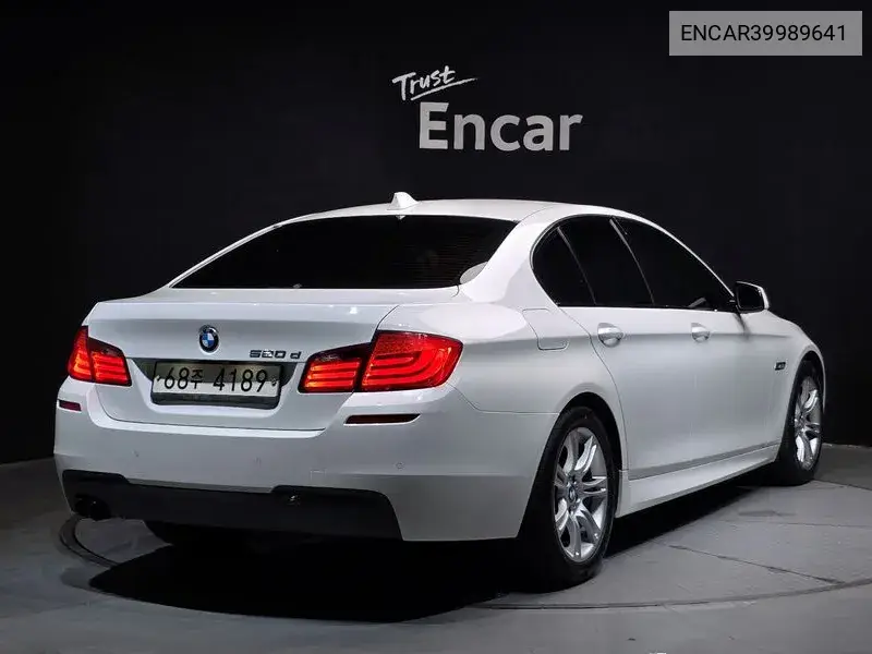 5 Series (F10) 520D M Sports VIN: ENCAR39989641 Lot: 39989641