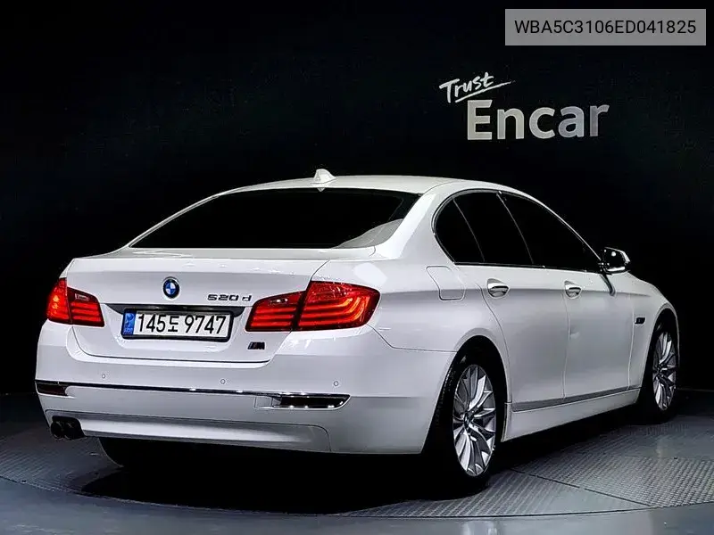 5 Series (F10) 520D Luxury VIN: WBA5C3106ED041825 Lot: 39625658