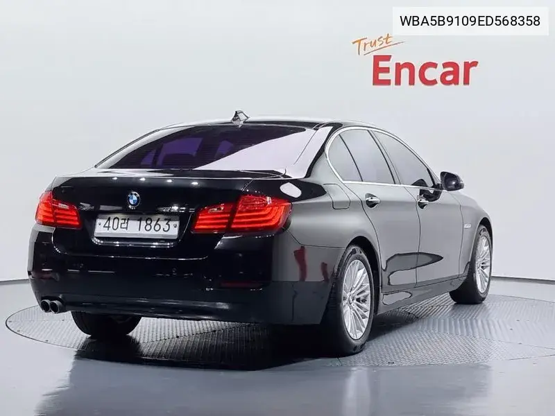 5 Series (F10) 520D xDrive VIN: WBA5B9109ED568358 Lot: 39631561