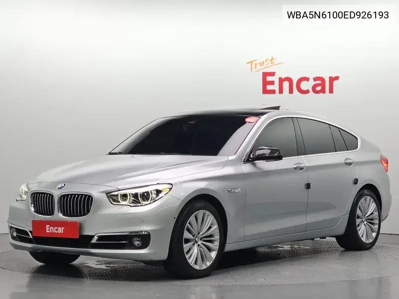 5 Series Gt (F07) Gt 30D xDrive VIN: WBA5N6100ED926193 Lot: 39983856