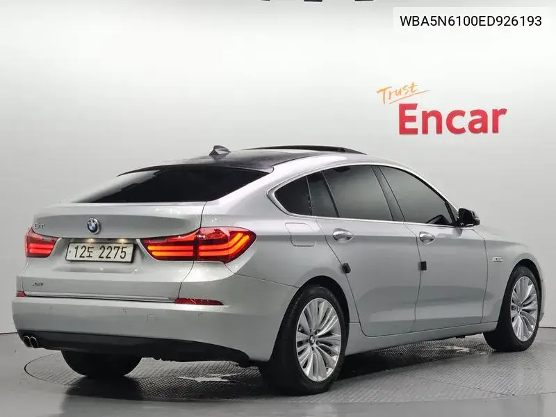 5 Series Gt (F07) Gt 30D xDrive VIN: WBA5N6100ED926193 Lot: 39983856