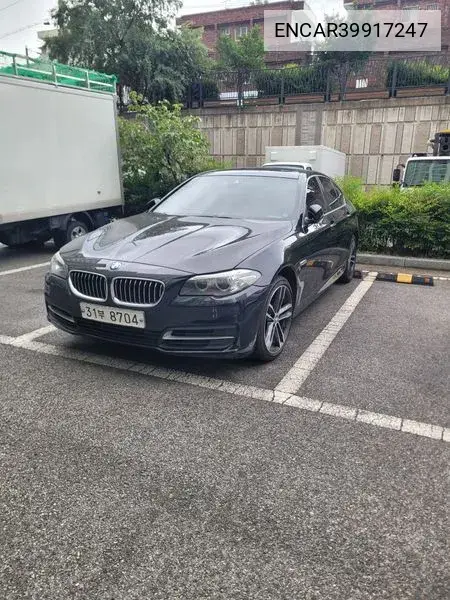5 Series (F10) 520D xDrive VIN: ENCAR39917247 Lot: 39917247