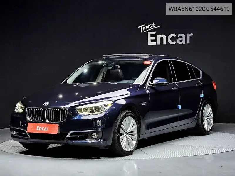 5 Series Gt (F07) Gt 30D xDrive VIN: WBA5N6102GG544619 Lot: 38960986