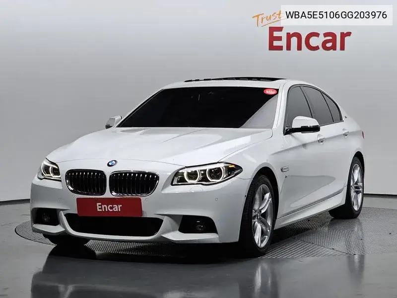 5 Series (F10) 520D M Aero Dynamic VIN: WBA5E5106GG203976 Lot: 39626907