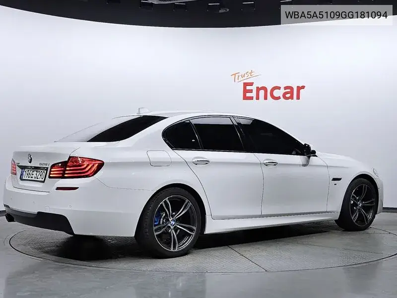 5 Series (F10) 528I M Aero Dynamic VIN: WBA5A5109GG181094 Lot: 39638279