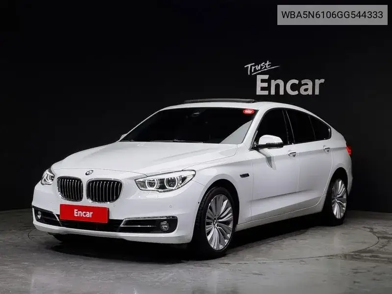 5 Series Gt (F07) Gt 30D xDrive VIN: WBA5N6106GG544333 Lot: 39910363