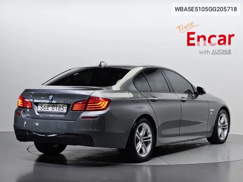 5 Series (F10) 520D M Aero Dynamic VIN: WBA5E5105GG205718 Lot: 39968581