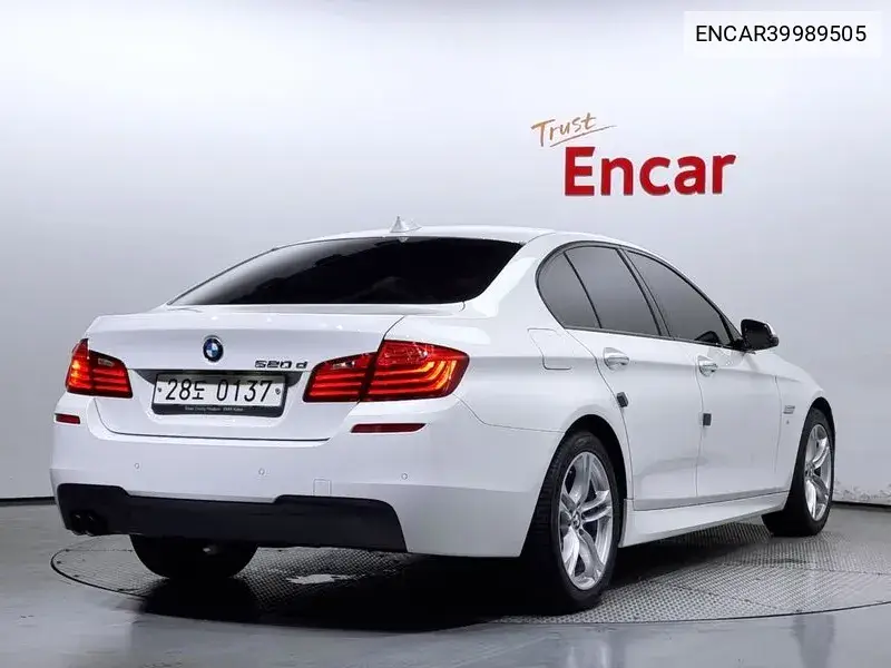5 Series (F10) 520D M Aero Dynamic VIN: ENCAR39989505 Lot: 39989505