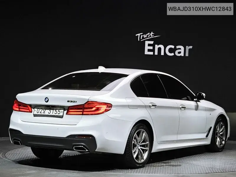 5 Series (G30) 530I M Sports Plus VIN: WBAJD310XHWC12843 Lot: 39965542