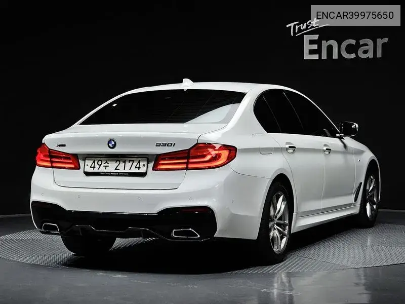 5 Series (G30) 530I xDrive M Sports Plus VIN: ENCAR39975650 Lot: 39975650