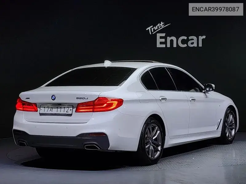 5 Series (G30) 520D xDrive M Sports Plus VIN: ENCAR39978087 Lot: 39978087