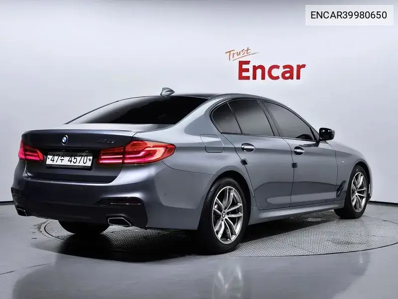 5 Series (G30) 520D M Sports VIN: ENCAR39980650 Lot: 39980650