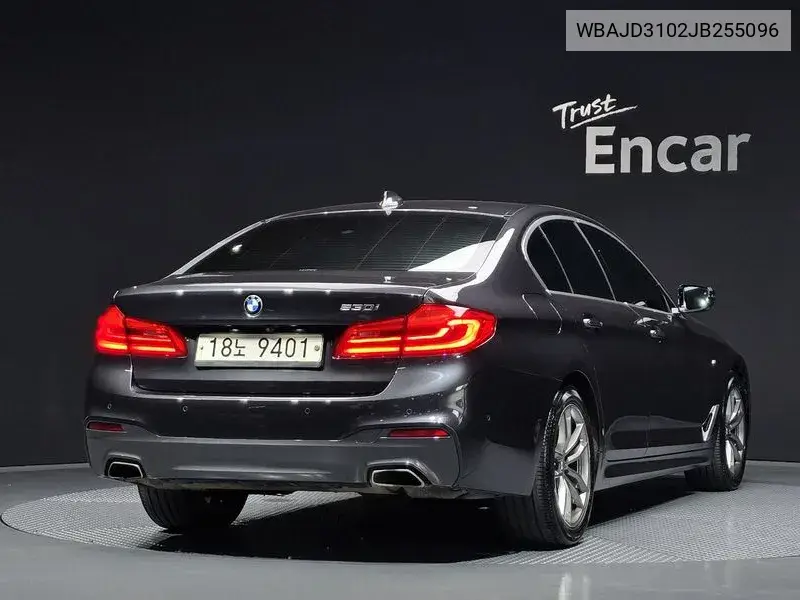 5 Series (G30) 530I M Sports Plus VIN: WBAJD3102JB255096 Lot: 39625329