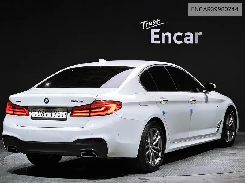 5 Series (G30) 520D xDrive M Sports Plus VIN: ENCAR39980744 Lot: 39980744