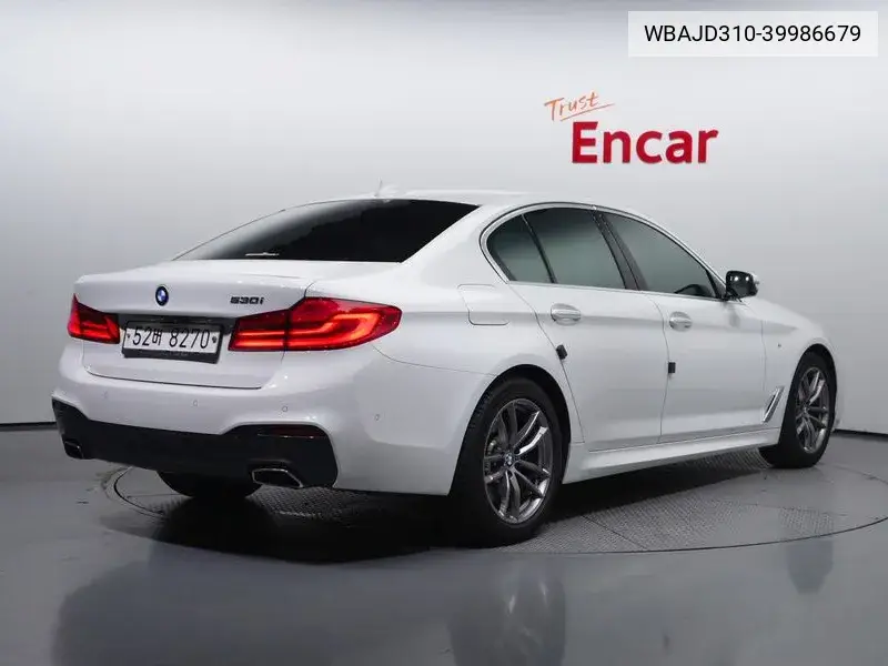 5 Series (G30) 530I M Sports Plus VIN: WBAJD310-39986679 Lot: 39986679