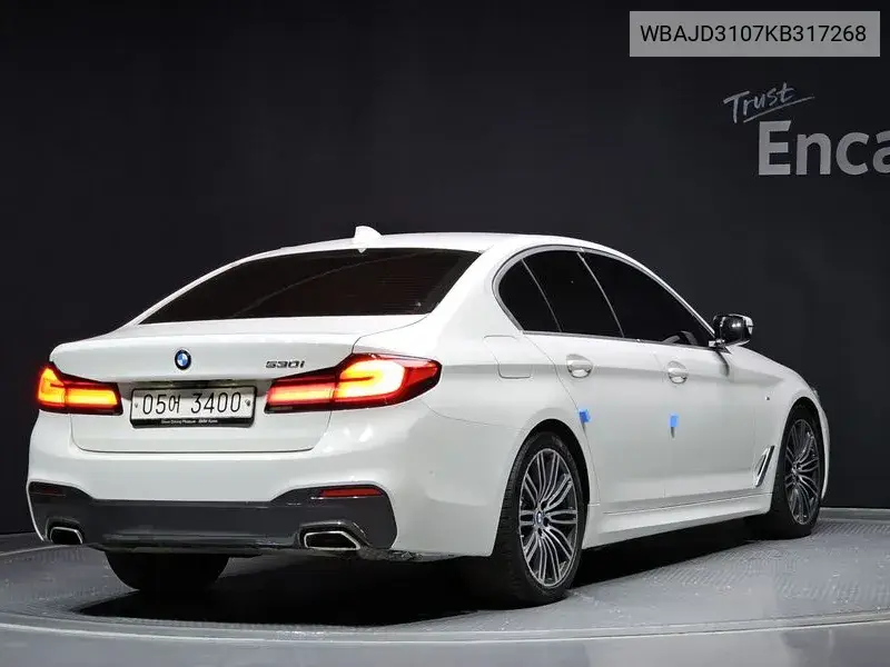 5 Series (G30) 530I M Sports Plus VIN: WBAJD3107KB317268 Lot: 39637737