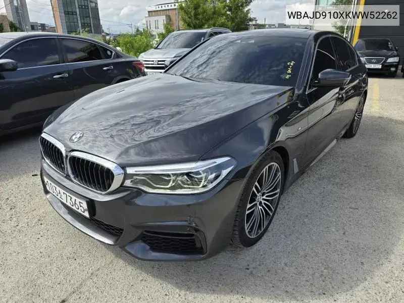 5 Series (G30) 530I xDrive M Sports Plus VIN: WBAJD910XKWW52262 Lot: 39981677