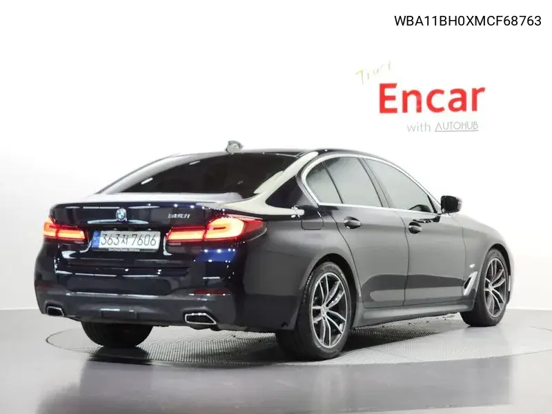 5 Series (G30) 520I M Sports VIN: WBA11BH0XMCF68763 Lot: 39634088