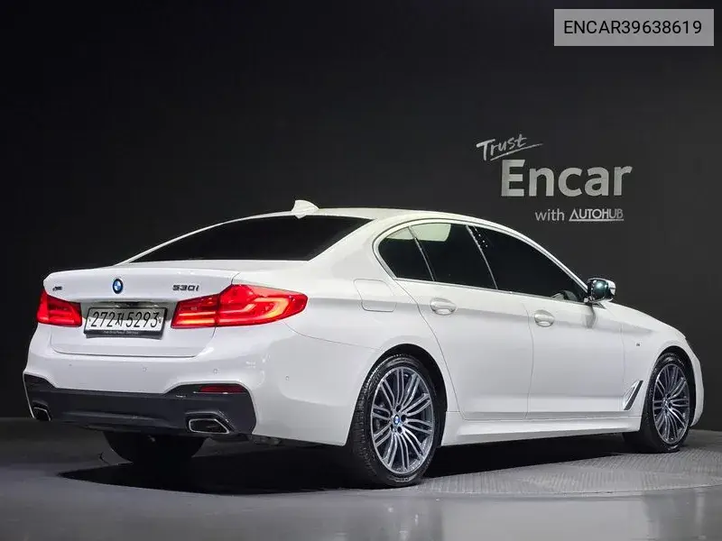 5 Series (G30) 530I M Sports Plus VIN: ENCAR39638619 Lot: 39638619