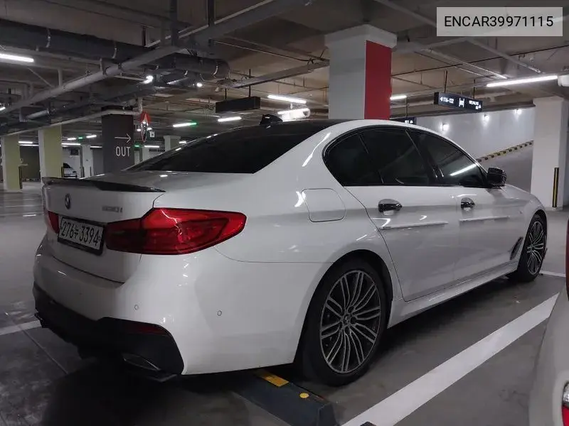 5 Series (G30) 530I M Sports Plus VIN: ENCAR39971115 Lot: 39971115