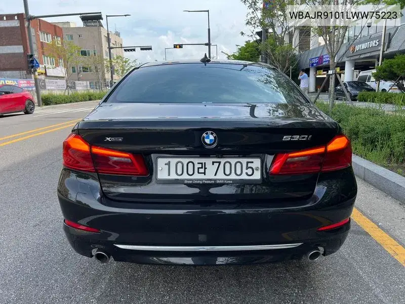 5 Series (G30) 530I Luxury Plus VIN: WBAJR9101LWW75223 Lot: 39979884