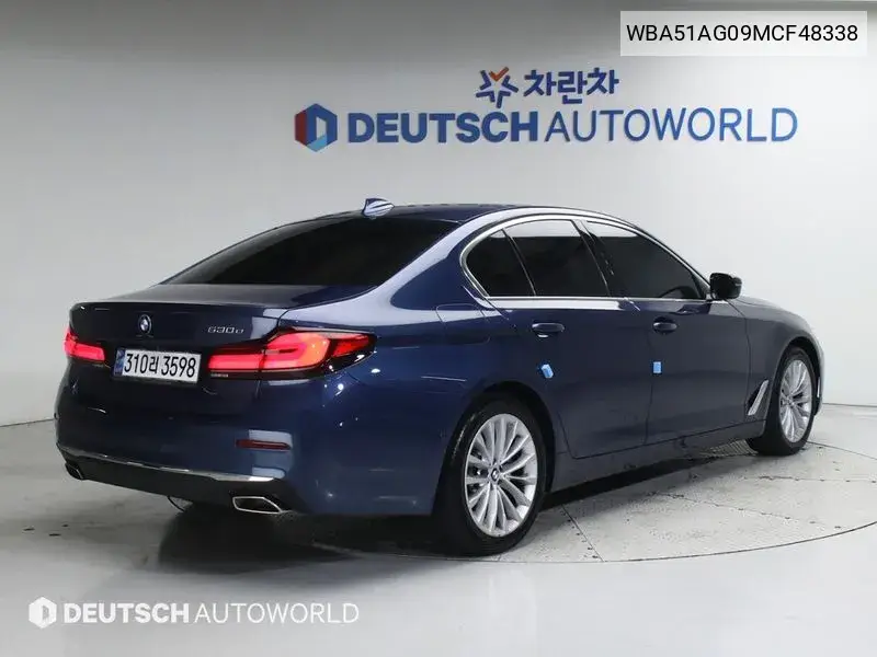5 Series (G30) 530E Luxury VIN: WBA51AG09MCF48338 Lot: 39981456