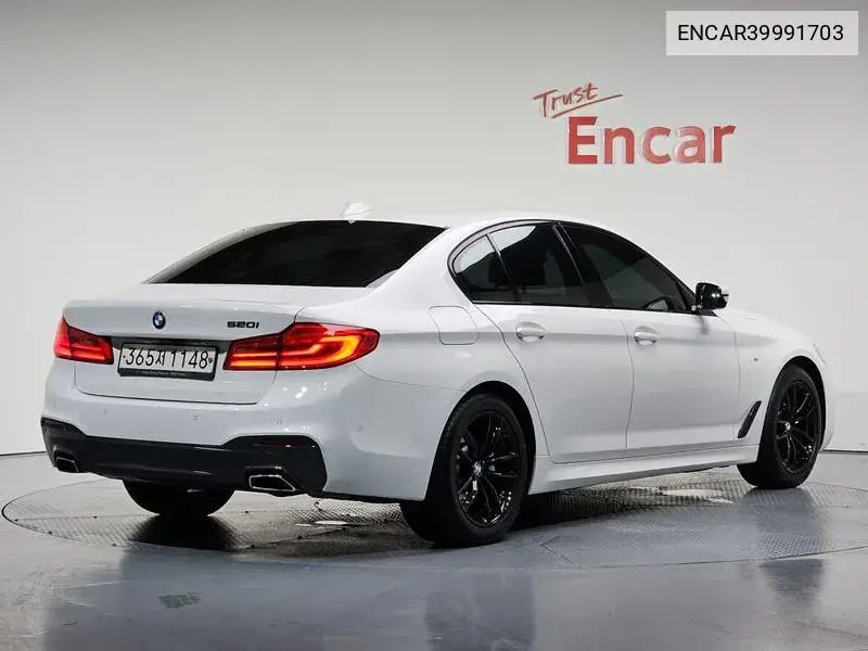 5 Series (G30) 520I M Sports VIN: ENCAR39991703 Lot: 39991703