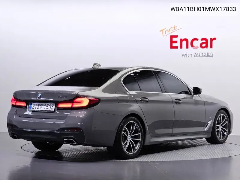 5 Series (G30) 520I M Sports VIN: WBA11BH01MWX17833 Lot: 39968086