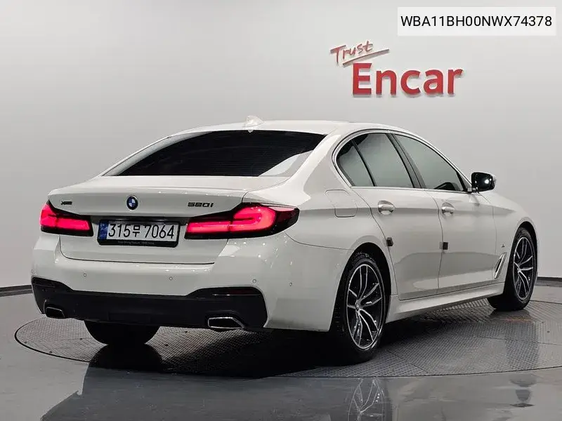 5 Series (G30) 520I M Sports VIN: WBA11BH00NWX74378 Lot: 39625487
