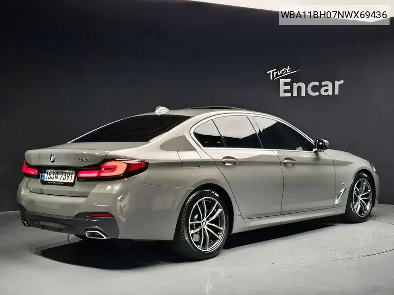 5 Series (G30) 520I M Sports VIN: WBA11BH07NWX69436 Lot: 39631524