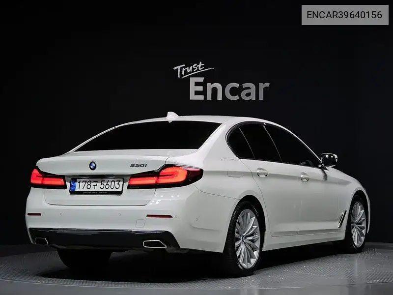 5 Series (G30) 530I Luxury VIN: ENCAR39640156 Lot: 39640156