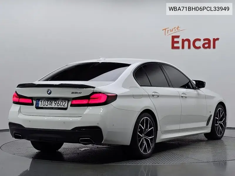 5 Series (G30) 530I M Sports VIN: WBA71BH06PCL33949 Lot: 39974307