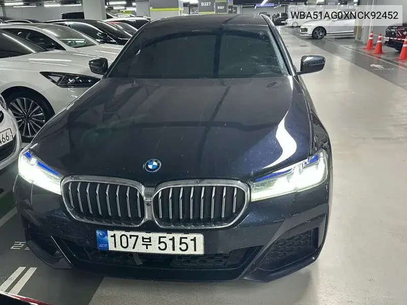 5 Series (G30) 530E M Sports VIN: WBA51AG0XNCK92452 Lot: 39980746