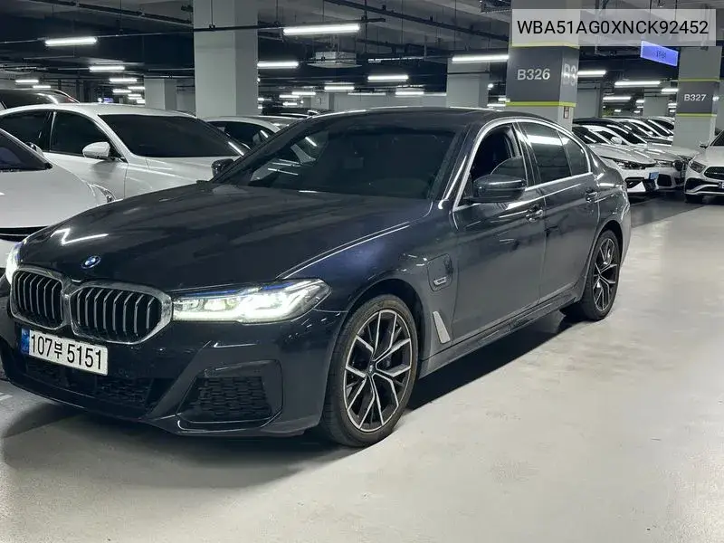 5 Series (G30) 530E M Sports VIN: WBA51AG0XNCK92452 Lot: 39980746