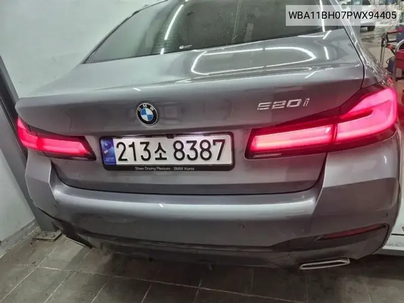 5 Series (G30) 520I M Sports VIN: WBA11BH07PWX94405 Lot: 39637425